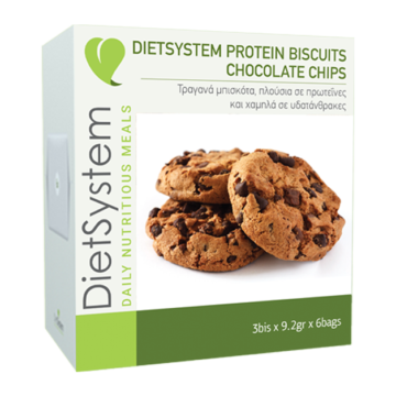 DietSystem Protein Biscuits Chocolate Chips