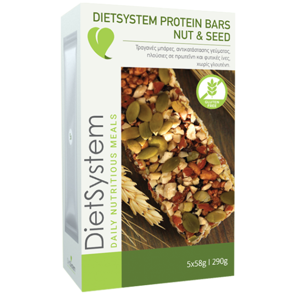 DietSystem Protein Bars Nut & Seed